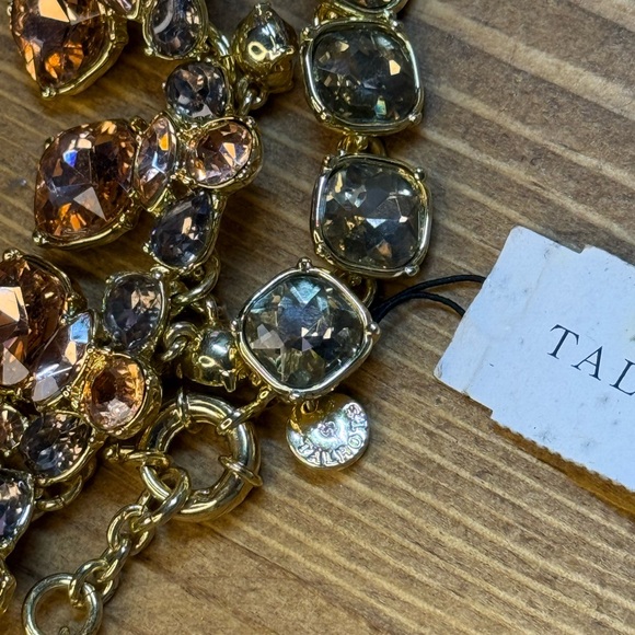 Talbots Gold and Amber Necklace NWT - Picture 2 of 2